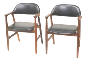 Cow Horn Chairs from Mahjongg, 1960s, Set of 2