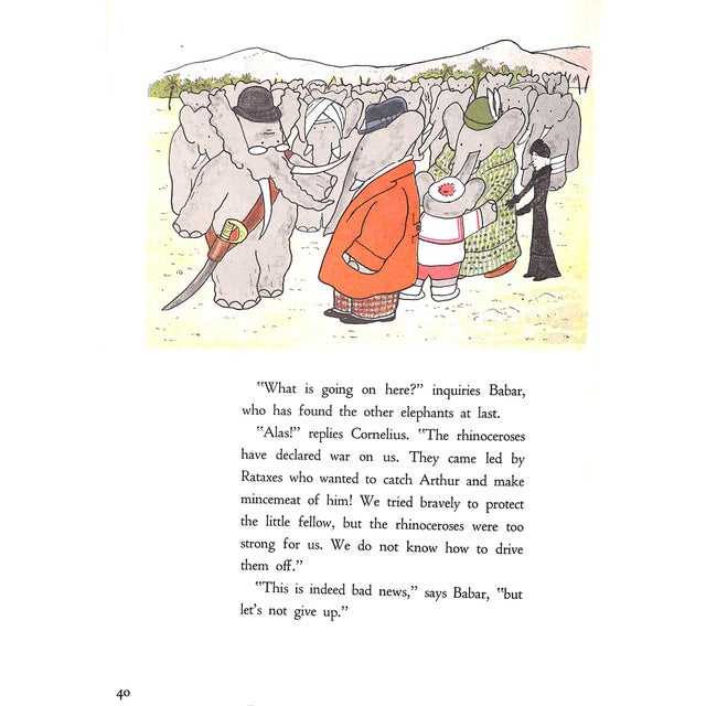 "The Travels of Babar" 1962 De Brunhoff, Jean For Sale - Image 11 of 12