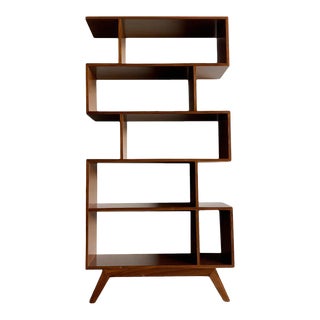 Staggered 5 Tier Bookcase by Vop For Sale