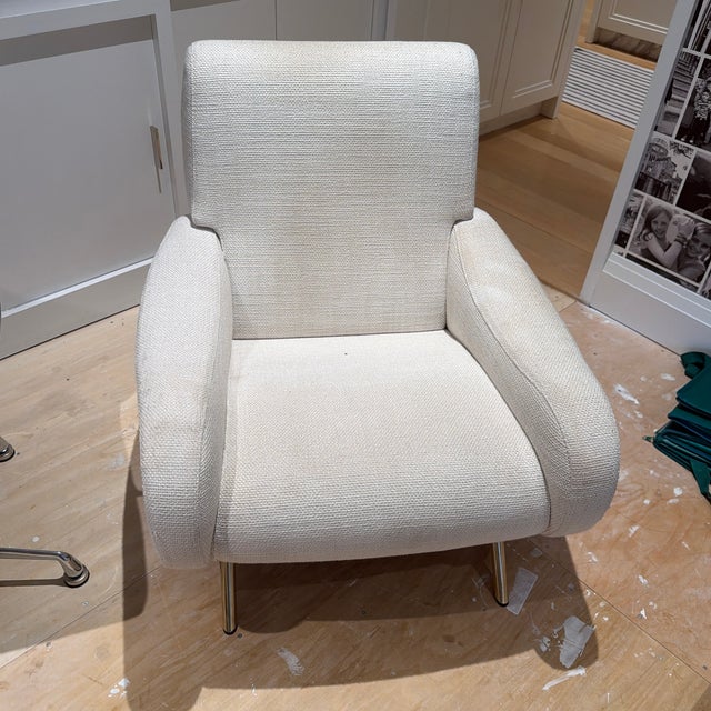 Mid-Century Modern Cassina Lady Arm Chair For Sale - Image 3 of 8