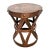 Mid 20th Century Vintage Industrial Farmhouse Outdoor Copper Round Table & 4 Chairs For Sale - Image 5 of 9