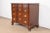 Kindel Furniture Georgian Carved Mahogany Block Front Chest of Drawers, Newly Refinished For Sale - Image 12 of 12