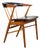 Danish Armchair in Teak and Skai by Helge Sibast for Sibast, 1950s For Sale