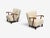 Danish Cabinetmaker, Lounge Chairs, Shearling, Beech, 1940s For Sale - Image 4 of 12