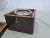 Brass Boat Compass in Varnished Wood Box For Sale - Image 10 of 10