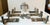 Art Deco Scandinavian Door Handles in Brass, 1930s, Set of 8 For Sale - Image 4 of 9