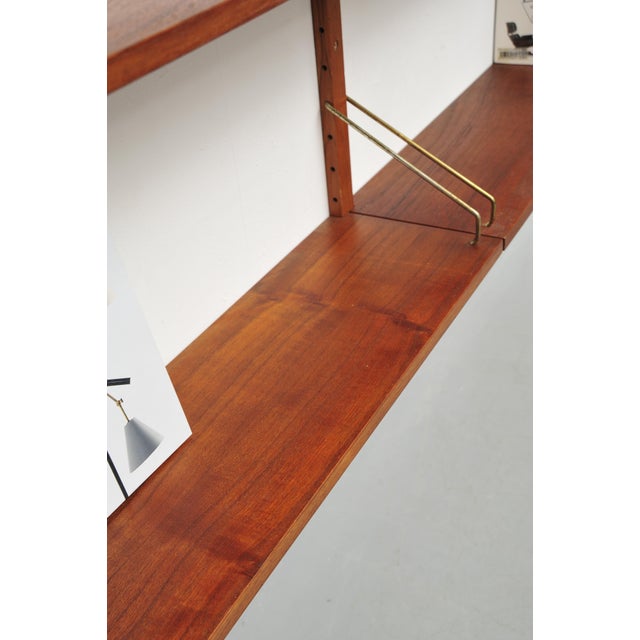 Royal System Teak Wall Shelf by Poul Cadovius for Cado, 1950s For Sale - Image 13 of 14