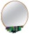 Fringe Mirror in Green by Tero Kuitunen For Sale