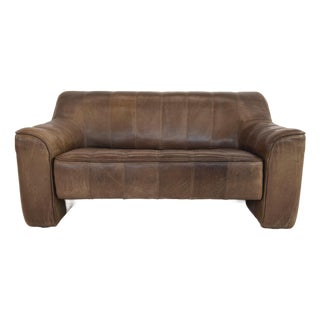 De Sede Ds 44 Two-Seat Leather Sofa For Sale