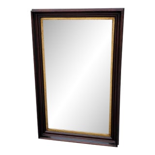 Antique 19th Century American Walnut Mirror Federal Style Gold Gilt Frame For Sale