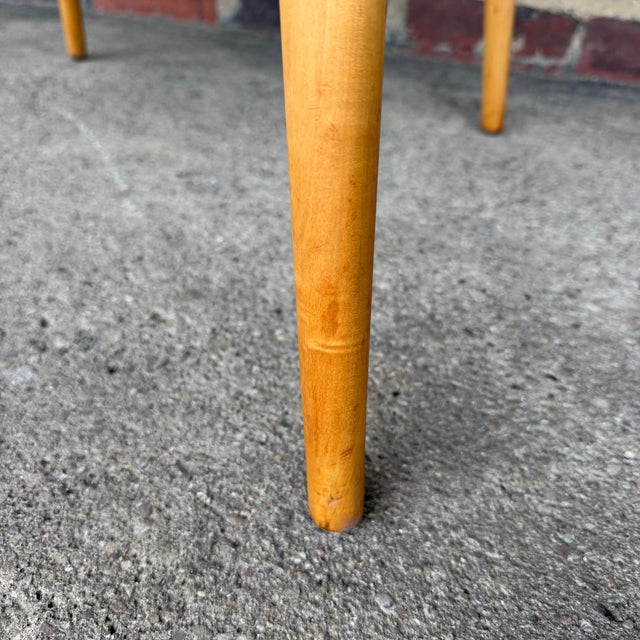Singer & Sons Singer and Sons Mid-Century Modern 2 Tier Boomerang Leg Table For Sale - Image 4 of 12