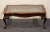 Drexel Furniture Solid Mahogany Traditional Chippendale Style Ball & Claw 44" Accent Coffee Table W. Glass Top For Sale In Kansas City - Image 6 of 7