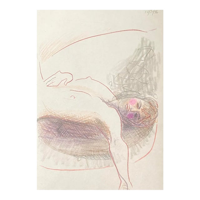 1996 James Bone Lying Female Nude For Sale