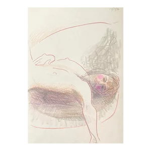 1996 James Bone Lying Female Nude