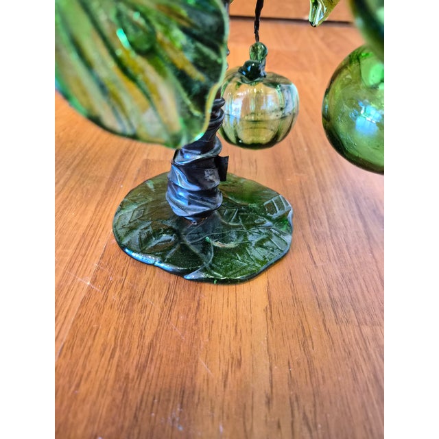 Pair of Blown Glass Murano Fruit Trees For Sale - Image 11 of 12