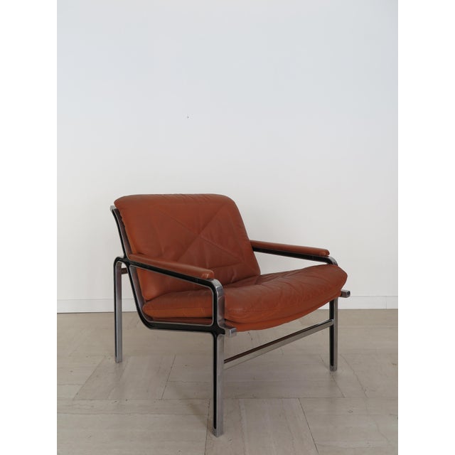 Set of Armchairs attributed to Andre Vandenbeuck for Strassle International, Switzerland, 1960s For Sale - Image 6 of 18