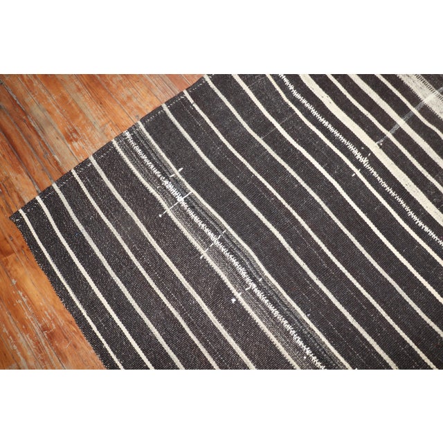 Early 21st Century Early 21st Century Large Gallery Size Turkish Kilim Flatweave - 6'6" x 14'2" For Sale - Image 5 of 18