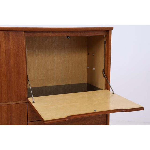 Vintage Danish Highboard in Teak by Børge Mogensen, 1960s For Sale - Image 9 of 18