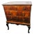 19th Century Georgian Chest of Drawers With Flame Mahogany Fronts on Stand For Sale
