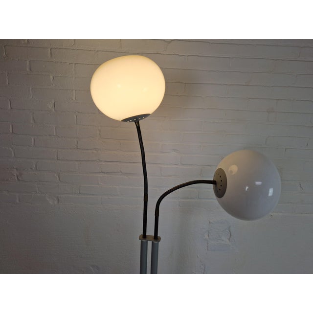 Metal Vintage Space Age Floor Lamp from Herda, 1970s For Sale - Image 7 of 13