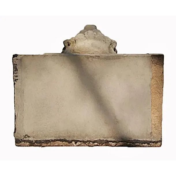 Antique Terra Cotta Brick - Roaring Lion Head For Sale - Image 4 of 10
