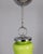 Vintage Italian Green Glass Pendant Lamp, 1970s For Sale - Image 9 of 10