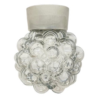 Mid-Century Modern Glass Wall Lamp, 1970s For Sale