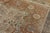 Textile Antique Persian Tabriz Rug in an All Over Orange,Off White,Brown Floral Pattern For Sale - Image 7 of 8