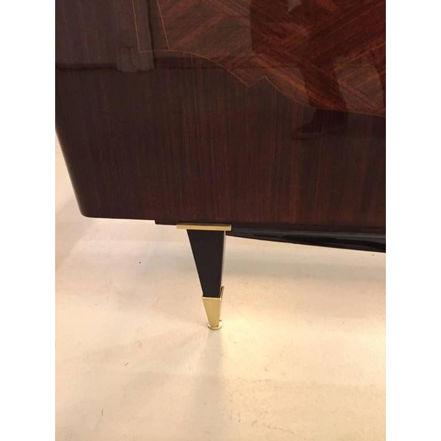 French Art Deco Bedroom Set Bed, Nightstands and Armoire Chairish