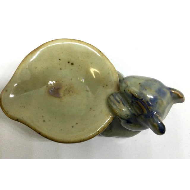 Vintage Ceramic Figurine of Mouse on Pitcher For Sale - Image 10 of 13