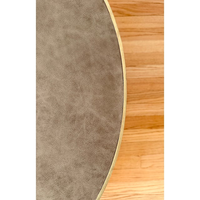 Mid-Century Modern 1950s Mid Century Modern Paul McCobb Walnut Wood & Cane Round Coffee Table For Sale - Image 3 of 14