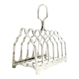 Vintage English Silver-Plated Toast Rack – Traditional / English Country