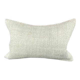 16 x 24 Hemp Pillow Turkish Cushion Natural White Pillow Cushion Cover For Sale