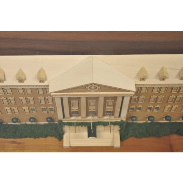 Late 20th Century The Culinary Institute of America Mixed Wood Award Model for Dr John Connolly For Sale - Image 12 of 18