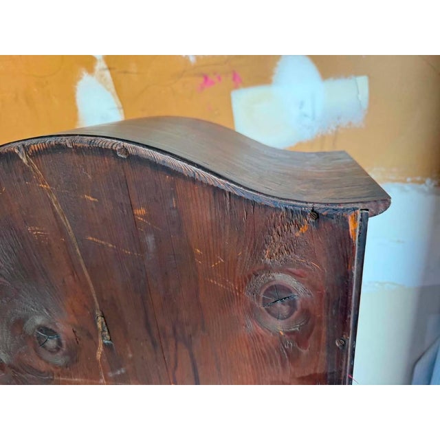 Brown Antique Show Case Display Cabinet For Sale - Image 8 of 18