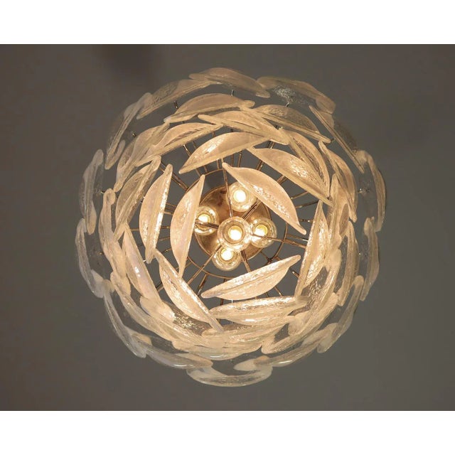 Murano Chandelier from Mazzega, 1979 For Sale - Image 12 of 13