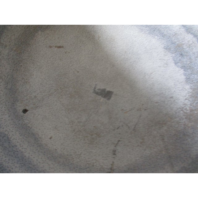 Mid Century French Style Ornate Iron and Metal Bird Bath / Fountain For Sale - Image 11 of 12