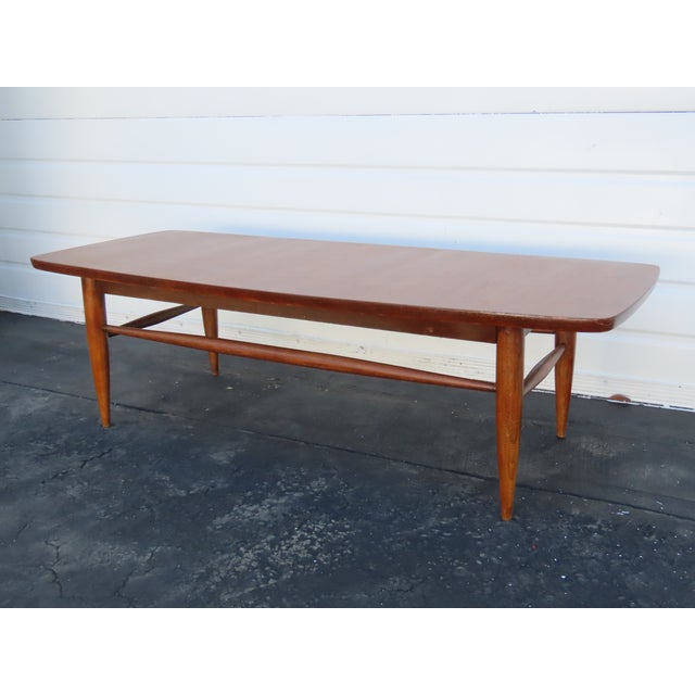 Mid-Century Modern Mid Century Modern Long Low Coffee Table 6402 For Sale - Image 3 of 12