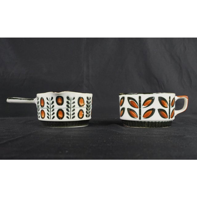 Boch La Louviere 1960s Boch Belgian Rambouillet 81 Piece Dishware Set For Sale - Image 4 of 14