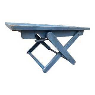 French Blue Coffee Table For Sale