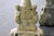 White 20th C Pair White Marble Figural Carved Pedestals Plantstands For Sale - Image 8 of 13