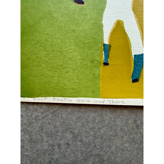 1963 Belle Osipow Signed Serigraph "Foot Featly Here and There" Immaculate Heart College Sister Magdalen Mary Pop Art For Sale In Las Vegas - Image 6 of 13