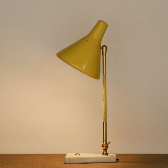 Mid-Century Italian Table Lamp from Stilux Milano, 1950s For Sale - Image 4 of 18
