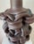 Very unique danish vintage pottery table lamp/ lamp foot, handmade in the 1960, signed. There is another white one...