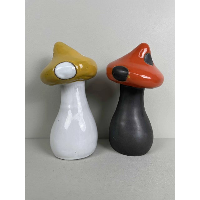 Decorative Mushrooms, 1970s, Set of 2 For Sale - Image 4 of 10