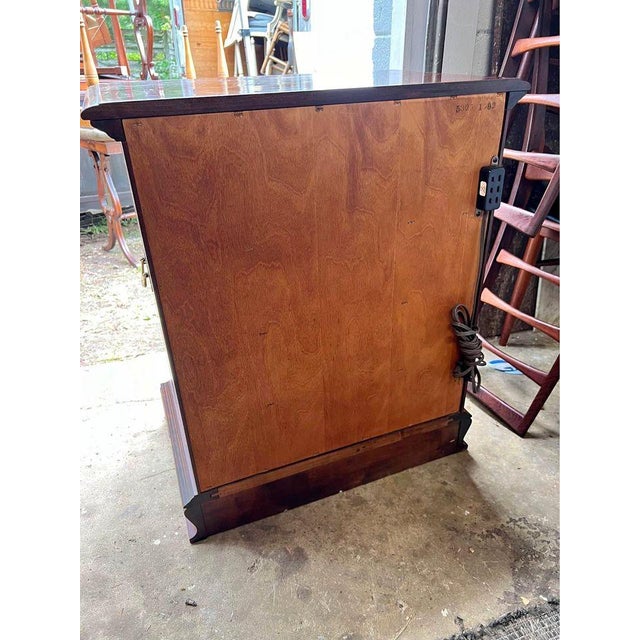 Colonial Furniture Co Pair Chippendale Style Solid Cherry Small Chests or Nightstands Four Drawers. For Sale - Image 12 of 12