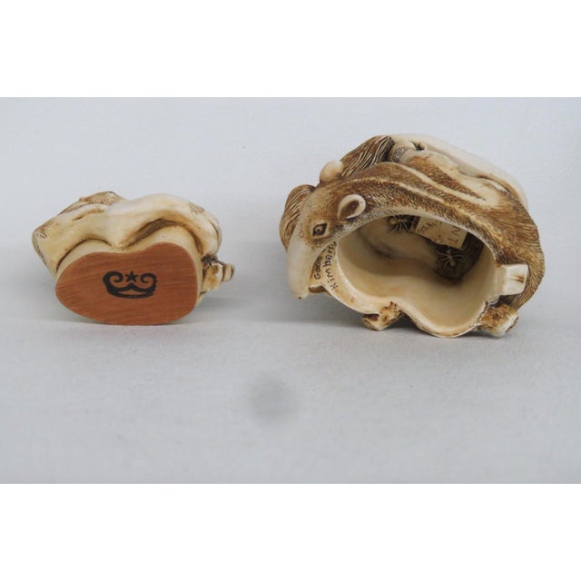 Harmony Kingdom England Antipasto Anteaters Figurine With Original Box 5136b For Sale - Image 9 of 10