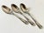 Silver 1880s Gorham "Empress" Sterling Silver Aesthetic Movement Spoons - Set of 3 For Sale - Image 8 of 8