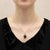 14k Gold Watermelon Tourmaline Carved Leaf Pendant For Sale - Image 9 of 9