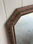 1960s-70s gold frame octagonal wall mirror. Excellent condition. Measures 36.5" x 20.5" including frame.